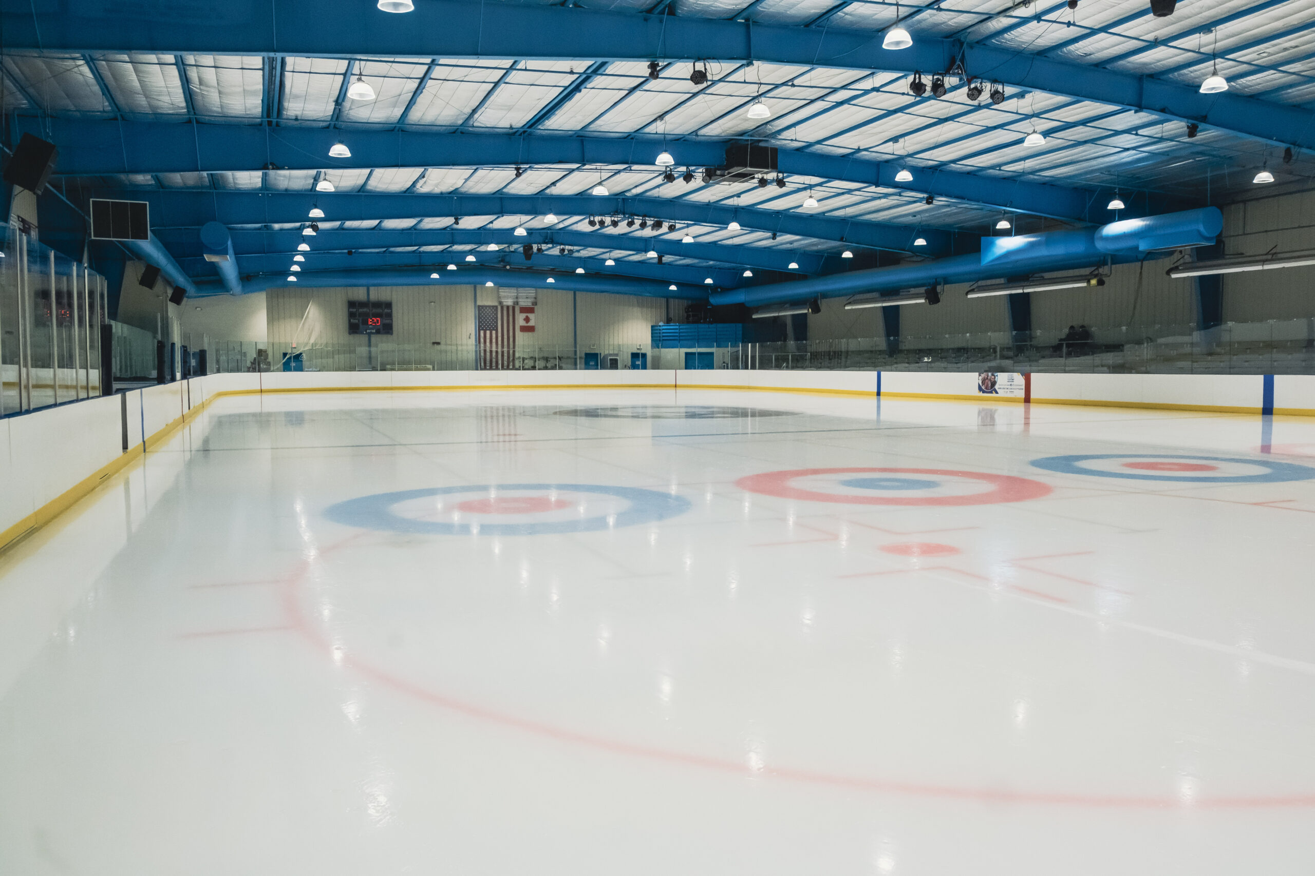 the NHL sized rink at the Ice Factory of Central Florida