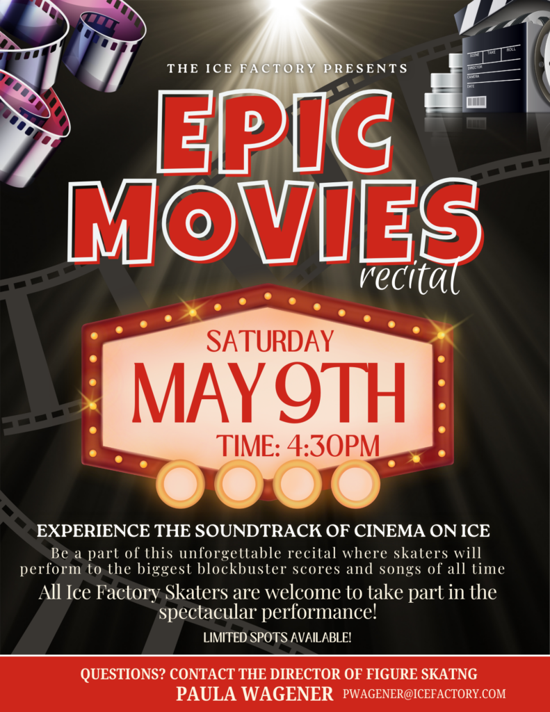 Epic Movies Recital May 9th